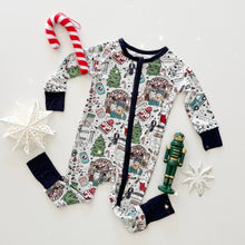Load image into Gallery viewer, BATTLE PLAN • baby zipper pjs (one-piece)