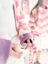 Load image into Gallery viewer, SHERPA HEARTS bomber jacket (women + kids) FLASH
