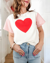 Load image into Gallery viewer, GINGHAM HEART • kids tee