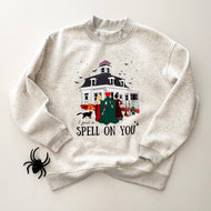 SPELL ON YOU • mock neck pullover (kids + youth)