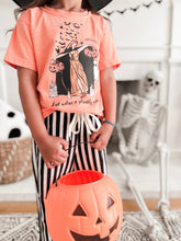 Load image into Gallery viewer, GHOSTLY SCENE • kids heavyweight tee (orange starburst) SALE