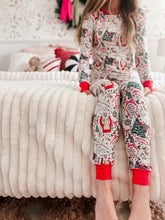 Load image into Gallery viewer, CHRISTMAS TREE FARM • bamboo kids pajamas