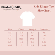 Load image into Gallery viewer, SANTA • ringer tee (women + kids)
