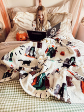 Load image into Gallery viewer, WITCHES • sherpa blanket