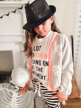 Load image into Gallery viewer, A LOT OF SPOOKY • color block tee (women + kids) SALE