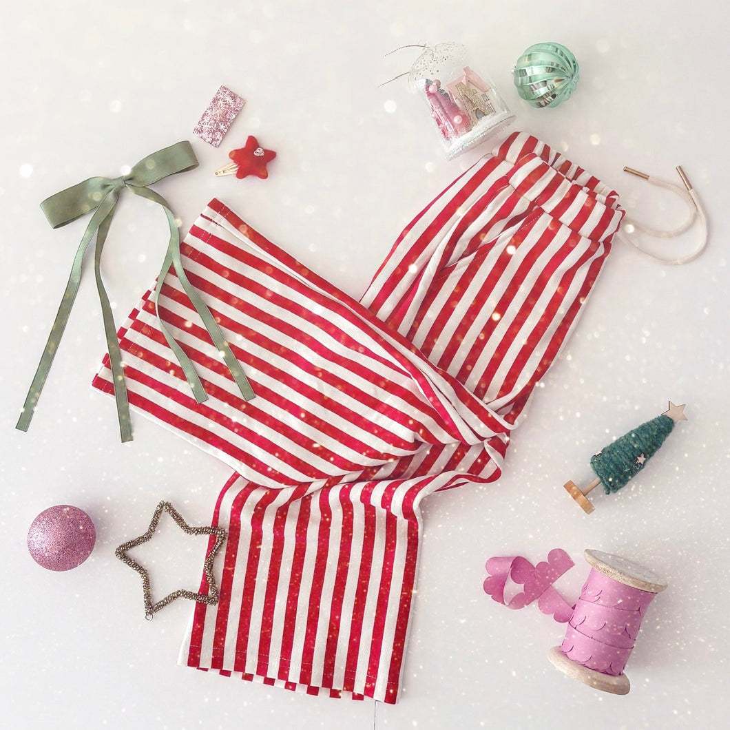 CANDY CANE • kids ankle pants