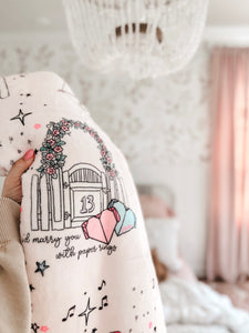 LOVER • sherpa throw blanket (SALE)
