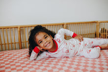 Load image into Gallery viewer, SANTA + BOWS • sherpa blanket