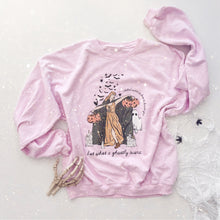 Load image into Gallery viewer, GHOSTLY SCENE women&#39;s pullover (lavender haze) SALE
