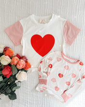 Load image into Gallery viewer, GINGHAM HEART • kids tee