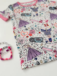 SWIFTIE MAGIC•bamboo pajama set (women + kids){extras added}