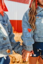 Load image into Gallery viewer, All-American• denim jacket (WOMEN)