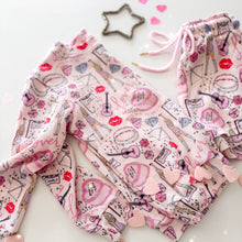 Load image into Gallery viewer, LOVER • short sets (waffle) women + kids