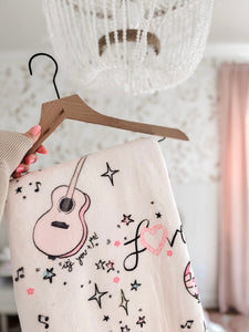LOVER • sherpa throw blanket (SALE)