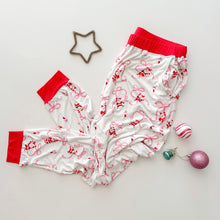 Load image into Gallery viewer, SANTA + BOWS • sherpa blanket