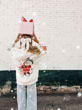 Load image into Gallery viewer, SANTA BELIEVE • embroidered pullover hoodie (women's)