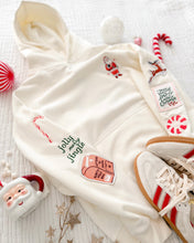 Load image into Gallery viewer, SANTA BELIEVE • embroidered pullover hoodie (women's)