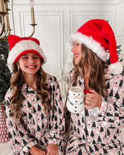 Load image into Gallery viewer, WINTER WONDERLAND • button down pj&#39;s (women + youth) two-piece