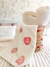 Load image into Gallery viewer, CONVERSATION HEARTS• bamboo kids pajamas (flash)