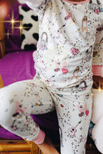 Load image into Gallery viewer, LOVER • bamboo kids long sleeve pjs (two-piece) EXTRAS LISTED