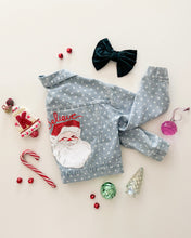 Load image into Gallery viewer, SEQUIN SANTA • kids denim jacket