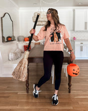 Load image into Gallery viewer, GHOSTLY SCENE • kids heavyweight tee (orange starburst) SALE