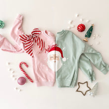 Load image into Gallery viewer, SANTA • color block pullover (women + kids)