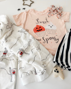 TRICK OR TREAT MUMMIES• zipper hoodie (women + kids)