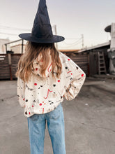 Load image into Gallery viewer, VINTAGE HALLOWEEN • pullover hoodie (women + kids)