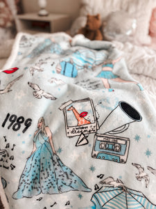 welcome to new york  • sherpa throw blanket (SALE)