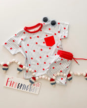 Load image into Gallery viewer, ALL AMERICAN • kids shorts set