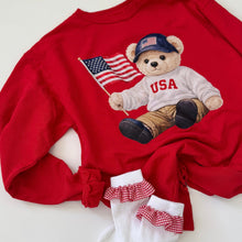 Load image into Gallery viewer, USA BEAR • pullover (toddler/youth)