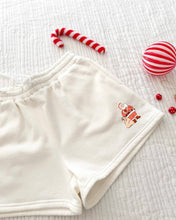 Load image into Gallery viewer, SANTA BELIEVE • embroidered shorts (women + kids)
