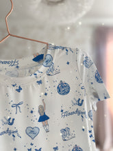 Load image into Gallery viewer, WESTERN• kids bamboo short sleeve pjs (two-piece) (SALE)