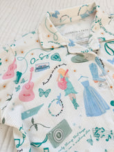Load image into Gallery viewer, DEBUT • kids short pj set (two-piece) EXTRAS ADDED