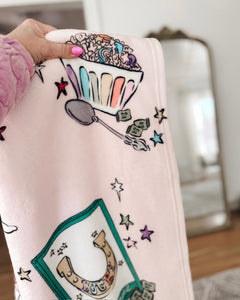LUCKY • pullover (women + kids) PINK (flash)