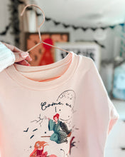 Load image into Gallery viewer, COME, WE FLY • women&#39;s pullover (peachy pumpkin)