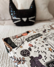 Load image into Gallery viewer, TAYLOWEEN {welcome to NY in the fall} • sherpa blanket
