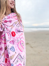 Load image into Gallery viewer, CRUEL SUMMER •cotton beach towel (FLASH SALE)
