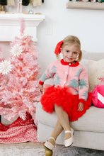 Load image into Gallery viewer, CHRISTMAS TREE • fuzzy cardigan (WOMEN + KIDS)