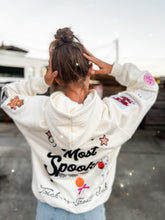 Load image into Gallery viewer, MOST SPOOKY • embroidered pullover hoodie (kids + youth)