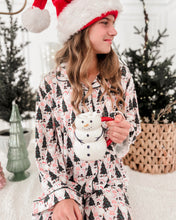 Load image into Gallery viewer, WINTER WONDERLAND • button down pj&#39;s (women + youth) two-piece