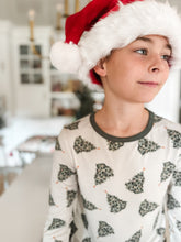 Load image into Gallery viewer, WINTER TREE • bamboo pajamas (baby, kids, youth)
