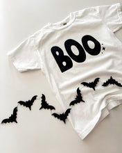 Load image into Gallery viewer, RETRO BOO • heavyweight tee (women + kids)