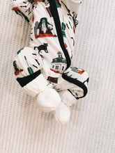 Load image into Gallery viewer, WITCHES ARE BACK • baby zipper pj's (one-piece)
