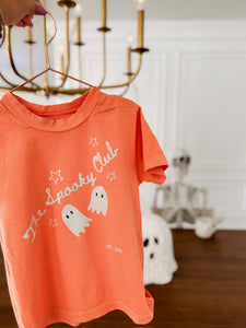THE SPOOKY CLUB • tee (women + kids) pumpkin spice