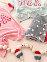 Load image into Gallery viewer, AMERICAN BEAUTY denim sequin shorts (women + kids) FLASH