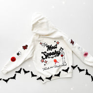 MOST SPOOKY • embroidered pullover hoodie (women's)