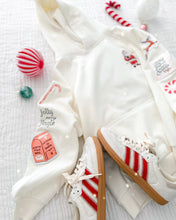Load image into Gallery viewer, SANTA BELIEVE • embroidered pullover hoodie (women's)