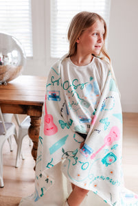 DEBUT • sherpa throw blanket (SALE)
